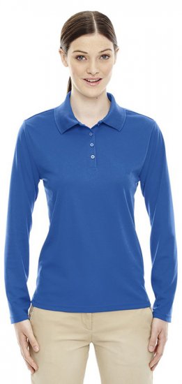 Women\'s Pinnacle Performance Long Sleeve Polo